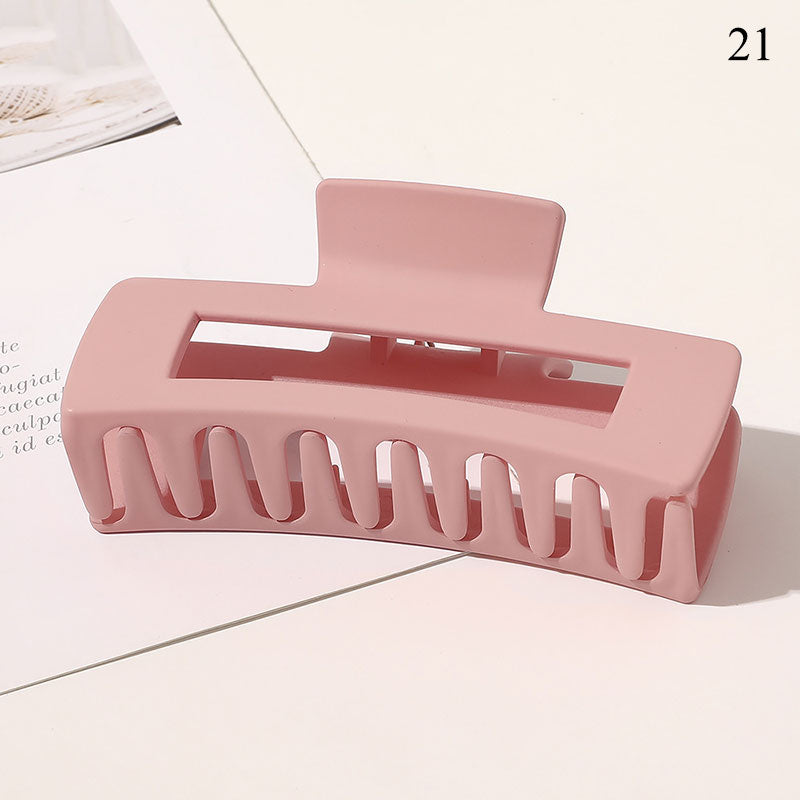 New Korean INS Hair Claw Clip for Women Girls Matte Frosted Hair Claw Large Size Hair Clamps Claw Clip Crab for Hair Accessories