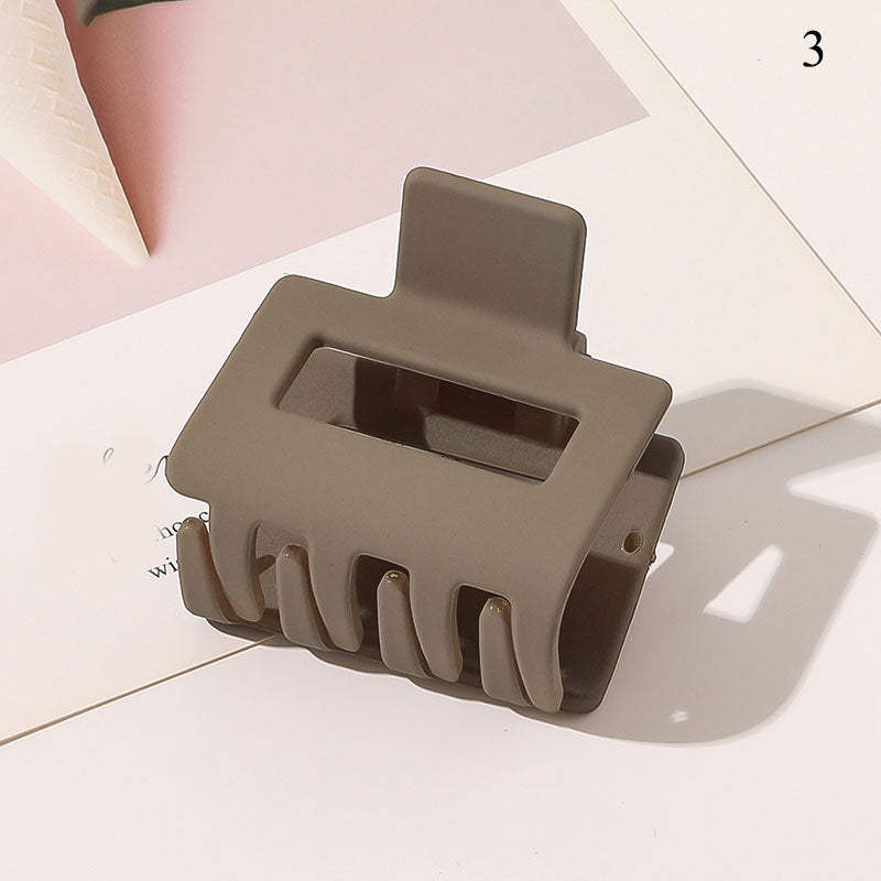 New Korean INS Hair Claw Clip for Women Girls Matte Frosted Hair Claw Large Size Hair Clamps Claw Clip Crab for Hair Accessories