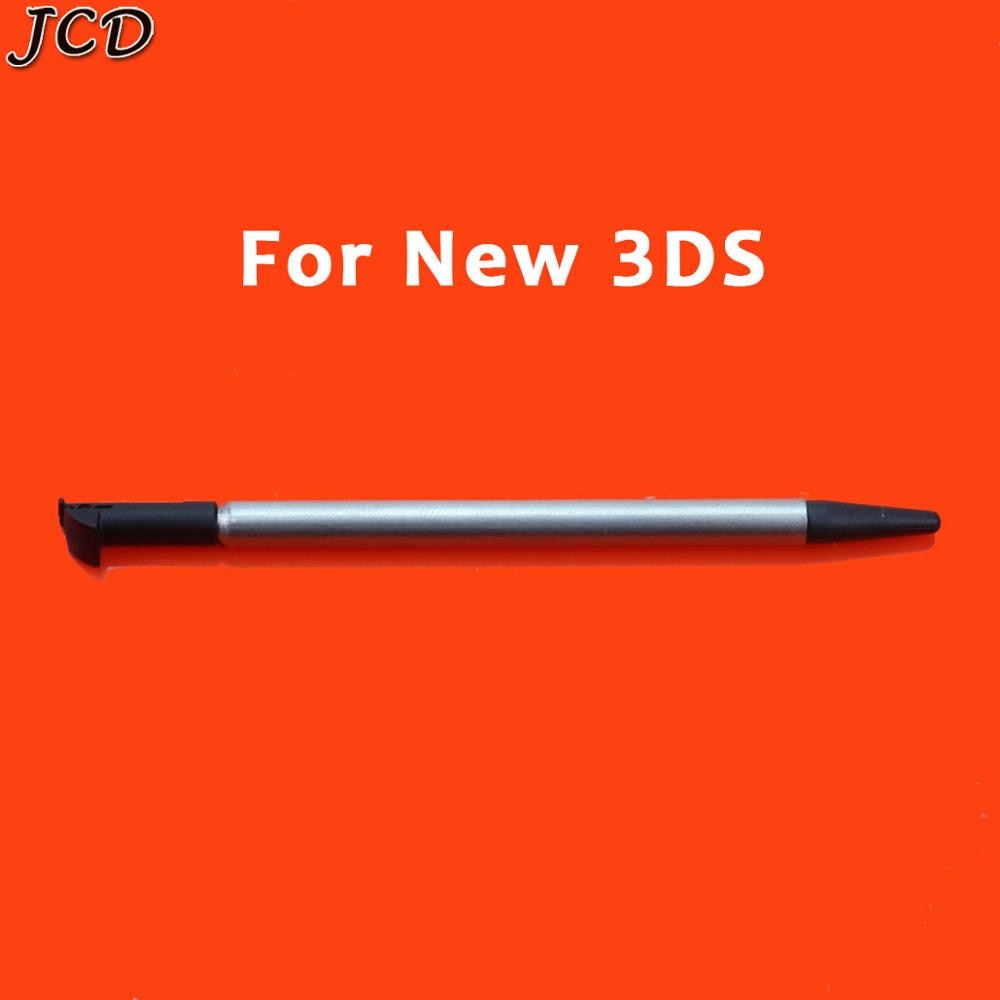 JCD Metal Telescopic Stylus Plastic Stylus Touch Screen Pen for 2DS 3DS New 2DS LL XL New 3DS XL For NDSL DS Lite NDSi NDS Wii