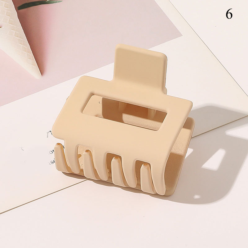 New Korean INS Hair Claw Clip for Women Girls Matte Frosted Hair Claw Large Size Hair Clamps Claw Clip Crab for Hair Accessories