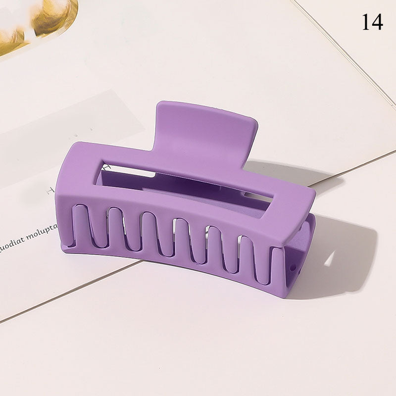 New Korean INS Hair Claw Clip for Women Girls Matte Frosted Hair Claw Large Size Hair Clamps Claw Clip Crab for Hair Accessories