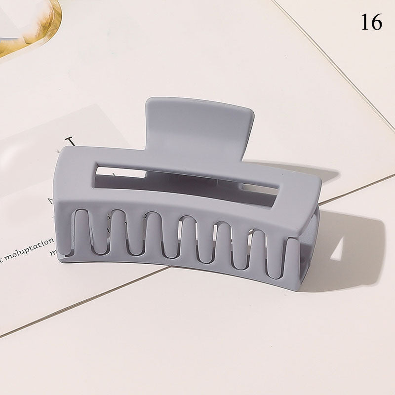 New Korean INS Hair Claw Clip for Women Girls Matte Frosted Hair Claw Large Size Hair Clamps Claw Clip Crab for Hair Accessories