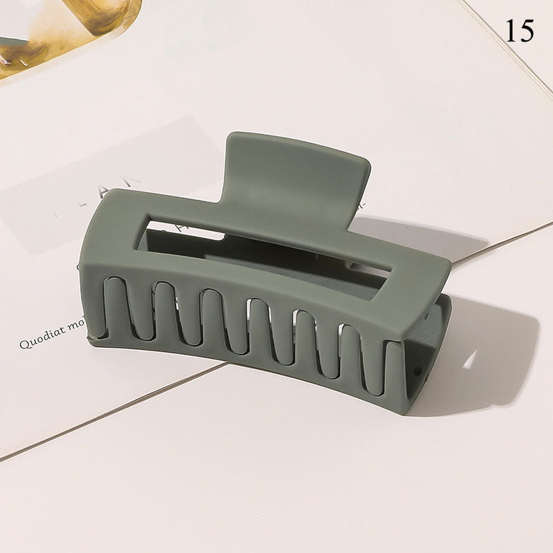 New Korean INS Hair Claw Clip for Women Girls Matte Frosted Hair Claw Large Size Hair Clamps Claw Clip Crab for Hair Accessories