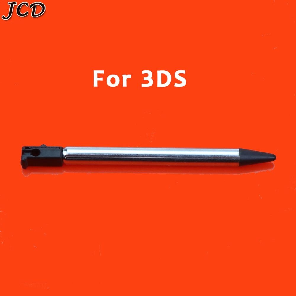 JCD Metal Telescopic Stylus Plastic Stylus Touch Screen Pen for 2DS 3DS New 2DS LL XL New 3DS XL For NDSL DS Lite NDSi NDS Wii